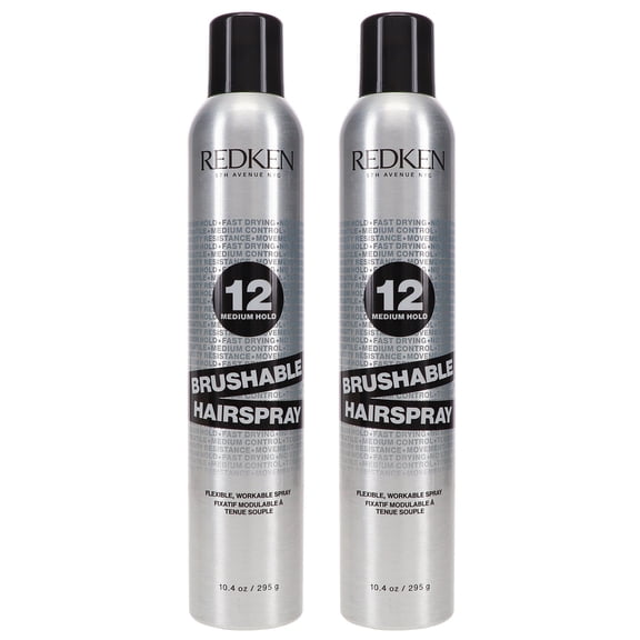 Redken Brushable Hairspray 12 10.4 oz 2 Pack