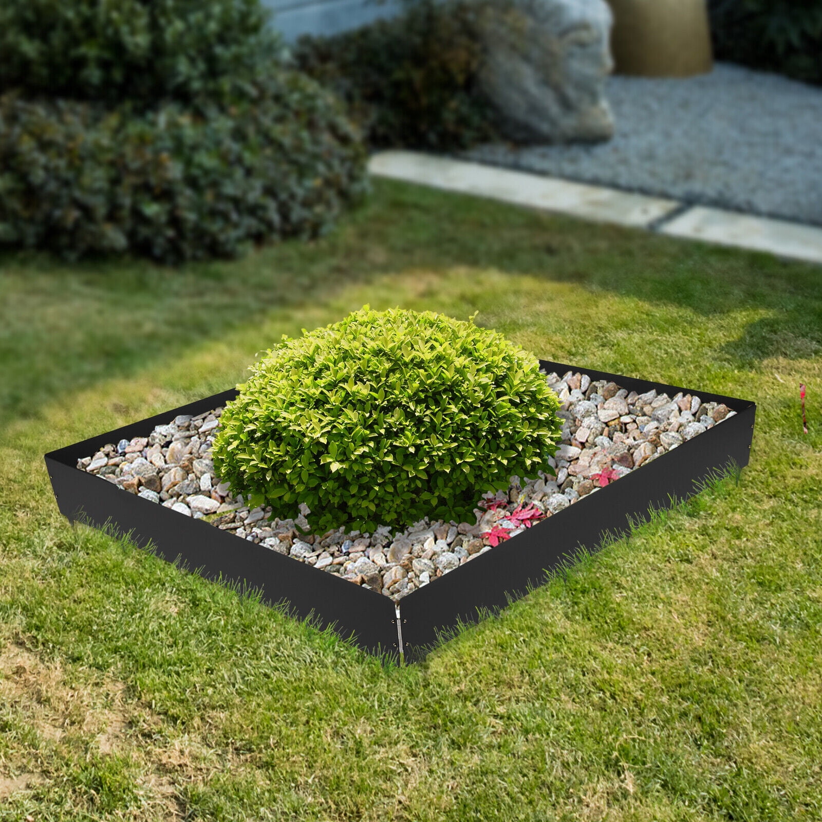 Miumaeov 4X Steel Landscape Edging Metal Edging Border for Landscaping Lawn Garden