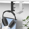 thumbnail image 6 of Qisuw Universal Aluminum Alloy Headphone Hanger Stand for Desk Cabinet Headset Holder, 6 of 13