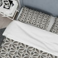 thumbnail image 4 of Designart 'Grey Abstract Pattern' Scandinavian Duvet Cover Set, 4 of 4