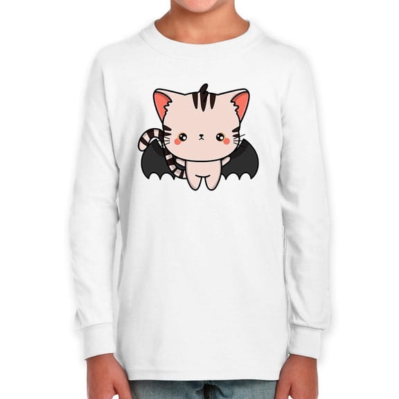 Cute Kittyboo Bat Costume Long Sleeve Toddler -Image by Shutterstock, 4 Toddler