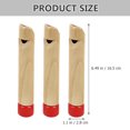 thumbnail image 2 of WRITWAA 3 Pcs Flûtes Rondes en Bois pour Enfants Instruments de Musique Cadeaux de Fête pour Enfants, 2 of 8