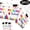 White, variant on Preschool Graduate Tablecloths Plastic Kindergarten Graduation Table Cover Pre K Congrats Grad Table Cloths for Preschool Graduate Party Ceremony Decor Supplies White 51'' x 87''