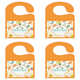 thumbnail image 1 of Trampas para Polillas Con Feromonas Potentes (hoja) Color Naranja 5 Uds., 1 of 6