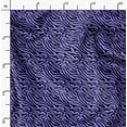 thumbnail image 2 of Soimoi Purple Velvet Fabric Tiger Animal Skin Print Fabric by Yard 60 Inch Wide, 2 of 6