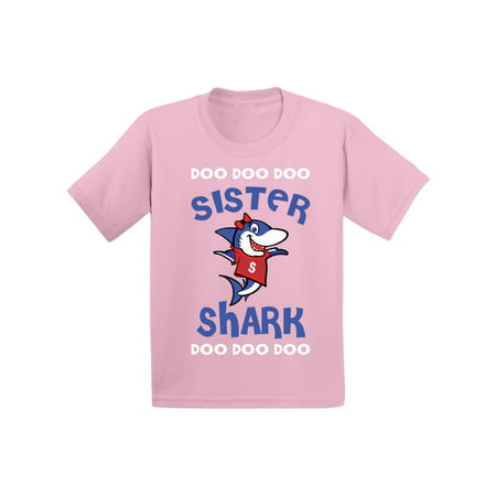 Awkward Styles Sister Shirt Family Sister Shark Toddler Shirt Shark Family Shirts Kids Shark T Shirt Matching Shark Shirts for Family Shark Birthday Party for Girls Shark Party Outfit