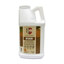 H&C 45.102024 Infusion water-based semi-transparent Decorative Stain PUMPKIN SPICE gallon