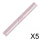 thumbnail image 1 of 5x Regla de Clasificación, Regla de Acolchado Multifuncional 8.º 16.º, Regla de Ropa, Regla de Costura para Diseño de Moda, Suministros de Sastrería 5 piezas, 1 of 10