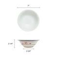 thumbnail image 2 of Excellante Rose Melamine Dinnerware Collection 24 Oz, 7" Deep Bowl, Comes in Dozen, 2 of 2