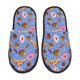thumbnail image 1 of Fotbe Fastfoods Pantuflas Peludas para Mujer con Estampado, Zapatillas de Peluche, Zapatos de Invierno para Casa, Uso Interior y Exterior-Large, 1 of 8