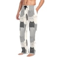 thumbnail image 2 of FORMRS Mens Pajama Pants with Pockets Soft Cotton Sleepwear Lounge Bottoms, Sizes S-2XL, Gray Cute Cats, 2 of 7