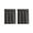 Dark Gray, variant on Jierger 2PCS Solid Color High Precision Through The Rod Small Curtain American Shade Decoration Kitchen Coffee Short Curtain for Windows Doors Shades for Home Nursery Bedroom Kitchen Bathroom