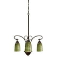 thumbnail image 2 of 24 Inch Wide terra verde 3 lt Chandelier, 2 of 2