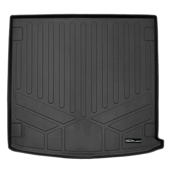SMARTLINER Custom Fit All Weather Protection Black Cargo Liner Mat Compatible With 2021-2023 Jaguar F-Pace
