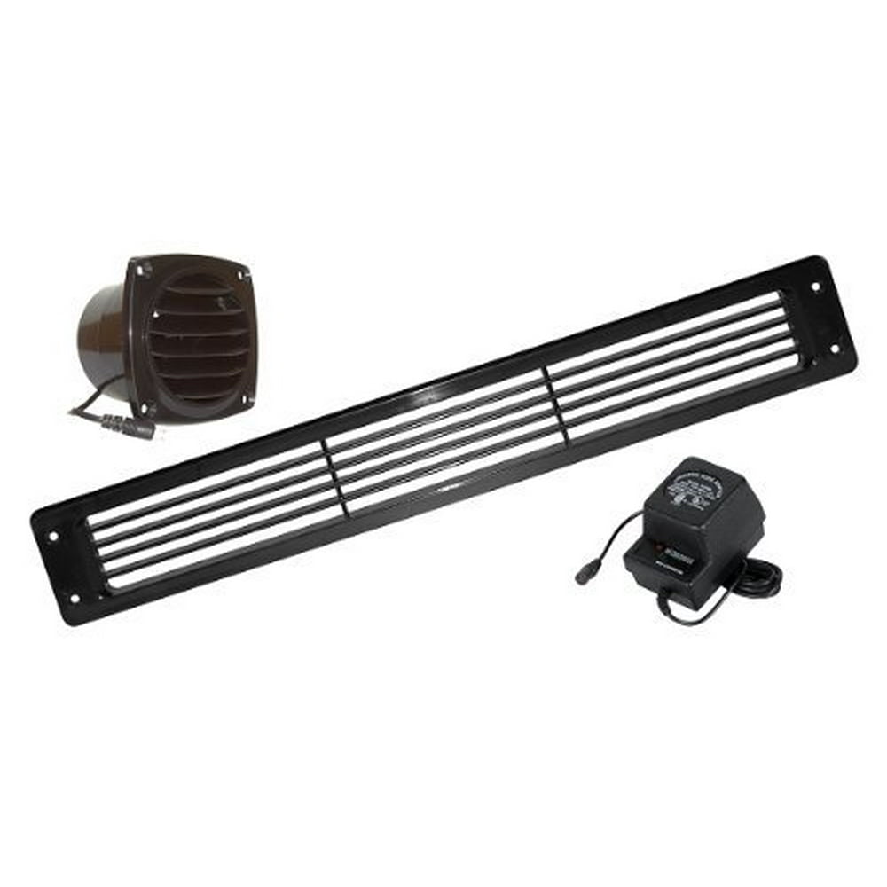 Cool Components VSCTKBK Toe Kick Vent System Black