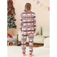 thumbnail image 2 of DAKIMOE Christmas Pajamas for Family Matching Sets Couples Xmas Pjs Matching Set Long Sleeve Top and Pants Loungewear Festive Holiday Nightwear Jammies Sleepwear For Adult Women Men Kids, 2 of 6