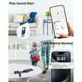 thumbnail image 4 of ExtreLife Smart Keychain, Works with Apple Find My, Heavy Duty Keychain Bottle Opener, Carabiner Car Key Chains with GPS Tracker, Key Finder, Bluetooth Tracker for Luggage, Dark Blue, 4 of 10