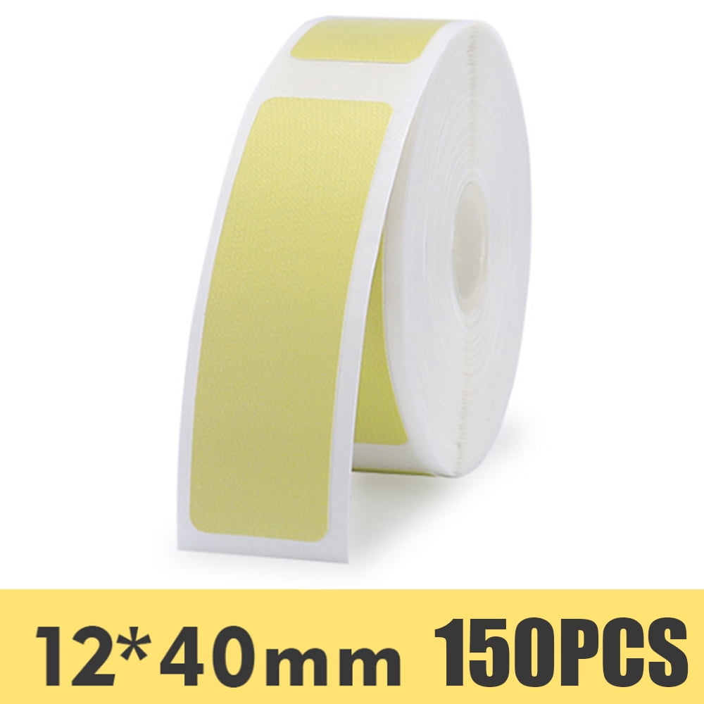 Blank Thermal Label, Self-Adhesive Label, 12mm x 40mm 150 ...