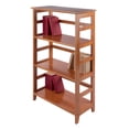 thumbnail image 6 of Winsome Beech Wood 3-Shelf Open Bookcase, Honey Pine Finish, 6 of 8