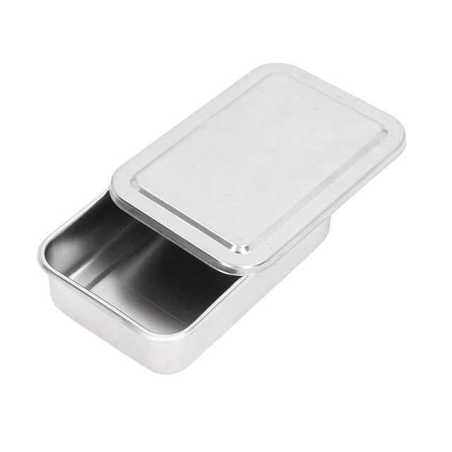 Caja de agujas de acero inoxidable, caja de agujas de acero inoxidable, caja de agujas veterinarias, caja de metal, diseño a prueba de futuro