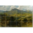 thumbnail image 1 of Ceramic Tile Mural-Gustave Dore Landscapes Painting 268. 48" w x 32" h using (24) 8 x 8 ceramic tiles, 1 of 3