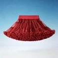 thumbnail image 3 of Jalioing Dance Skirt for Girl Ruffle Layered Princess Skirts Puffy Tulle Performance Skirt Girls Petticoat Skirt 0-10 Years, 3 of 5