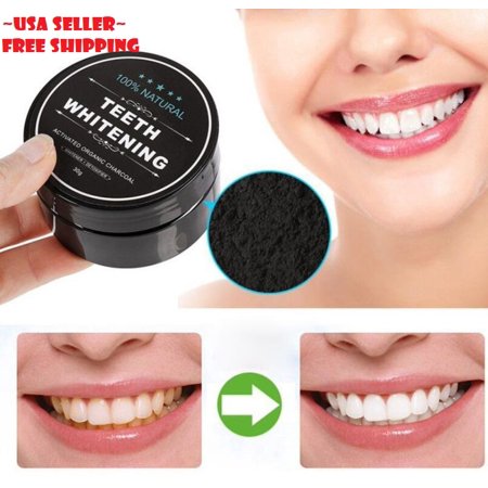 100% ORGANIC COCONUT ACTIVATED CHARCOAL NATURAL TEETH WHITENING (Best Charcoal For Teeth)
