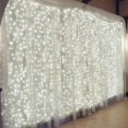 thumbnail image 3 of 1 cortina de luces LED USB de 6 m/4 m/3 m, guirnalda de luces navideñas, guirnalda de luces de hadas, decoración para bodas, hogar, dormitorio, Año Nuevo 2025, 3 of 5