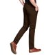 thumbnail image 2 of Pantalones Casuales Slim Entallados Color Marrón Oscuro Talla 34, 2 of 6