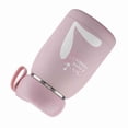 thumbnail image 4 of Termo de acero inoxidable con diseño de conejo (rosa), 4 of 14