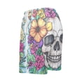thumbnail image 4 of Relaxed fit printed pajama bottoms, sizes S to XXL Coloring Skull, 4 of 7