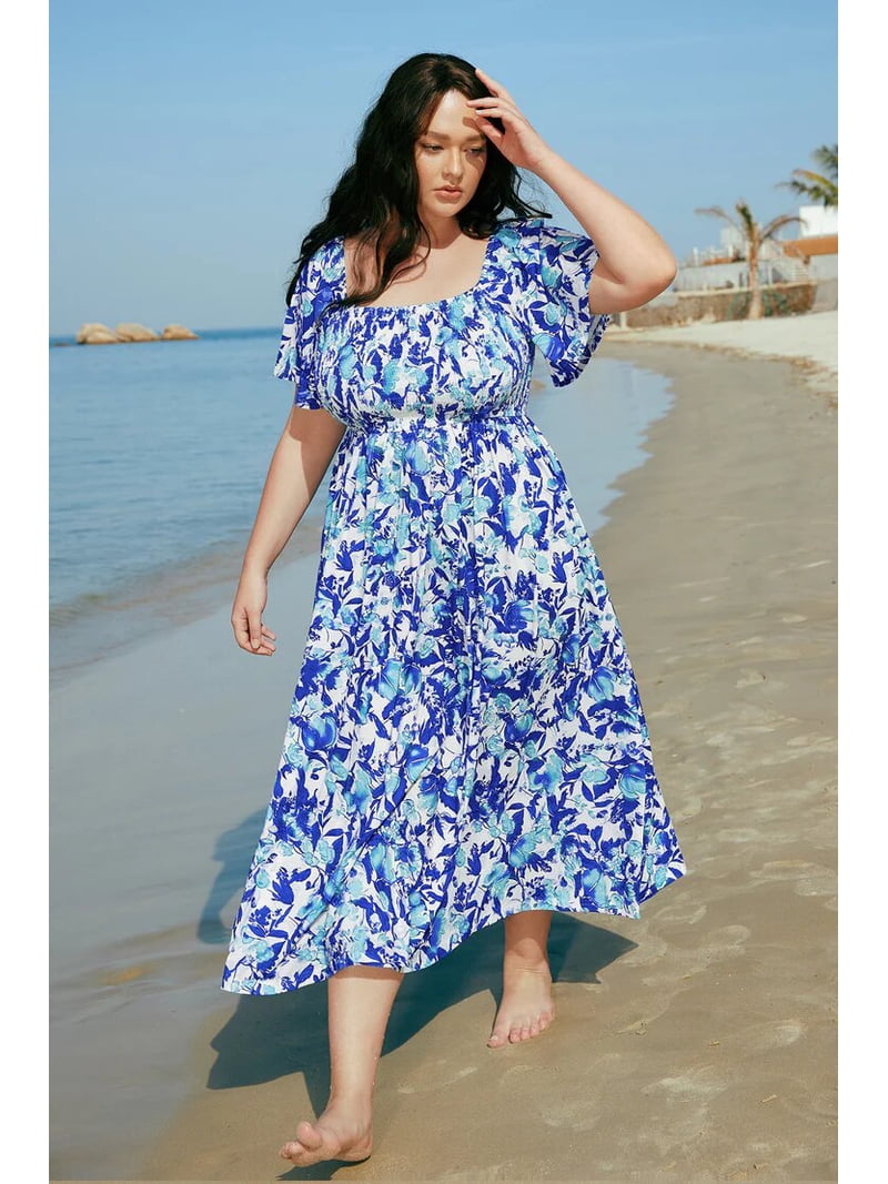 maxi dress 16w City Chic Women's Plus Size Dress
