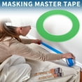 thumbnail image 2 of Unique Bargains Painters Tape Easy Removal Masking Master Tape 140U Green 0.1 Inches x 52.5 Yards, 2 of 6