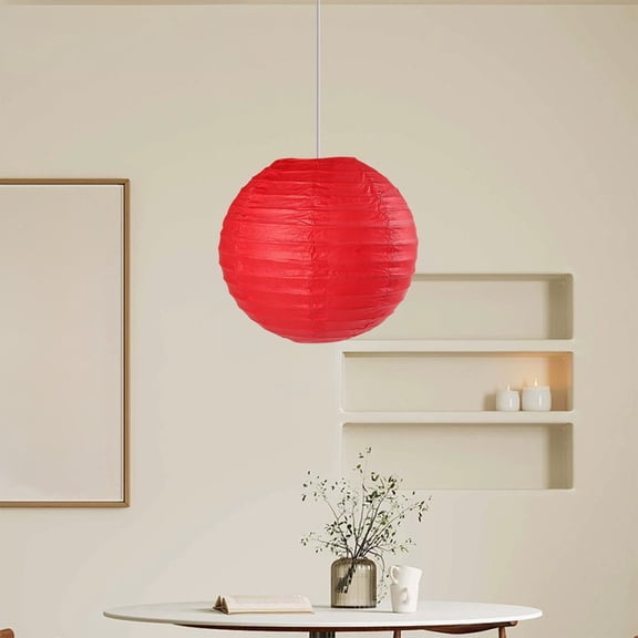 weibbin Colorful Paper Lanterns – Hanging Decor for Wedding, Party, Christmas | Easy Assemble, Reusable