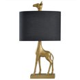 thumbnail image 1 of Collective Design L25295DS Signature 27 Inch Portable Giraffe Table Lamp, Gold, 1 of 3