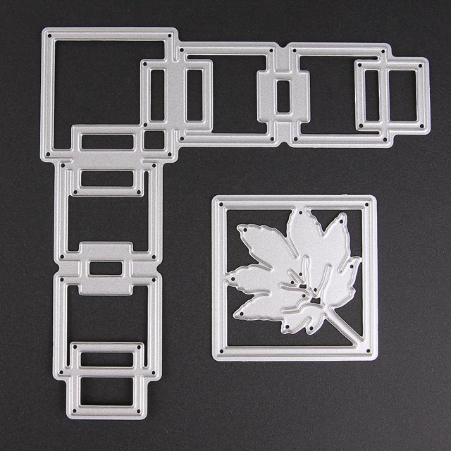 Cuadros Decorativos Troqueles de corte de Metal, plantillas para álbum de recortes DIY, álbum en relieve, artesanía DIY 685 Sywqhk Nuevos Originales