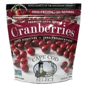 Cape Cod Select Cranberries, 16 oz Resealable Pouch (Frozen)