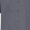 thumbnail image 3 of Premier  Short Sleeved Chefs Jacket / Workwear (Pack of 2), 3 of 4
