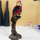 thumbnail image 5 of Estatua de loro de resina de estilo europeo para adorno de mesa, accesorio, suministros de regalo para decoración de hogar, oficina y paisaje, A, 5 of 5