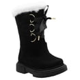 thumbnail image 1 of Bota Invierno Para Niña Caña Alta Peluche Calientita 18-25 negro 16.5, 1 of 10