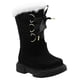 thumbnail image 1 of Bota Invierno Para Niña Caña Alta Peluche Calientita 18-25 negro 21.5, 1 of 10