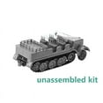 thumbnail image 5 of 1/72 Scale WWII Sd.Kfz.7 Half-track 4D Vehicle Model Plastic Fighter Military Model Plastic for Collection Toys (Unassembled Kit), 5 of 9