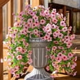 thumbnail image 5 of Twin Pack Artificial Hanging Plants | Silk Vine Basket | Home & Garden Decor, 5 of 8
