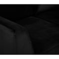 thumbnail image 4 of Sofá 3 cuerpos Yoco terciopelo - Negro Gaia Herbs Contemporáneo, 4 of 6