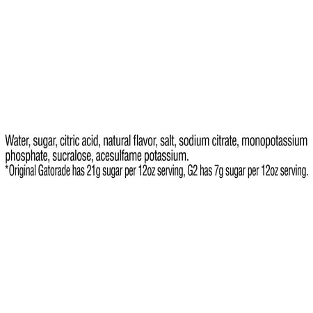 Gatorade G2 Thirst Quencher Lower Sugar Sports Drink, Mixed Berry, 12 fl oz, 12 Count Bottles
