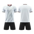 thumbnail image 2 of LWNYDPLSD Boys Soccer Jersey Set 2 Piece School Uniform Outfit for Teen Boys Training Team Sweatshirts+Summer Running Shorts Basketball Tracksuit Kids Boy Clothes, 2 of 4
