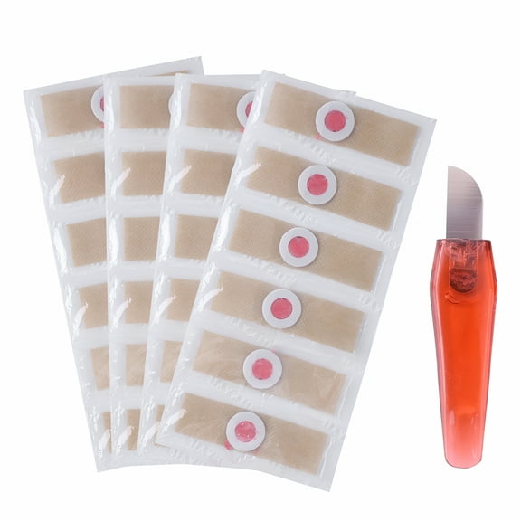 QARUN Corn Removers for Feet,24 Pack,Foot Corn-Toe Corn-Callus Removal,Corn Remover Feet,Toes Corn Removal,Corn Removal Plaster Feet Health Care