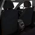 thumbnail image 5 of Flying Banner Universal Automotive Fabric Full Set Car Seat Covers Polyester Split All Black, 5 of 5