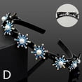 thumbnail image 1 of Serre-tête en Résine à Strass - Diamètre de 11 cm, Design Coloré, Port Confortable, 1 of 1