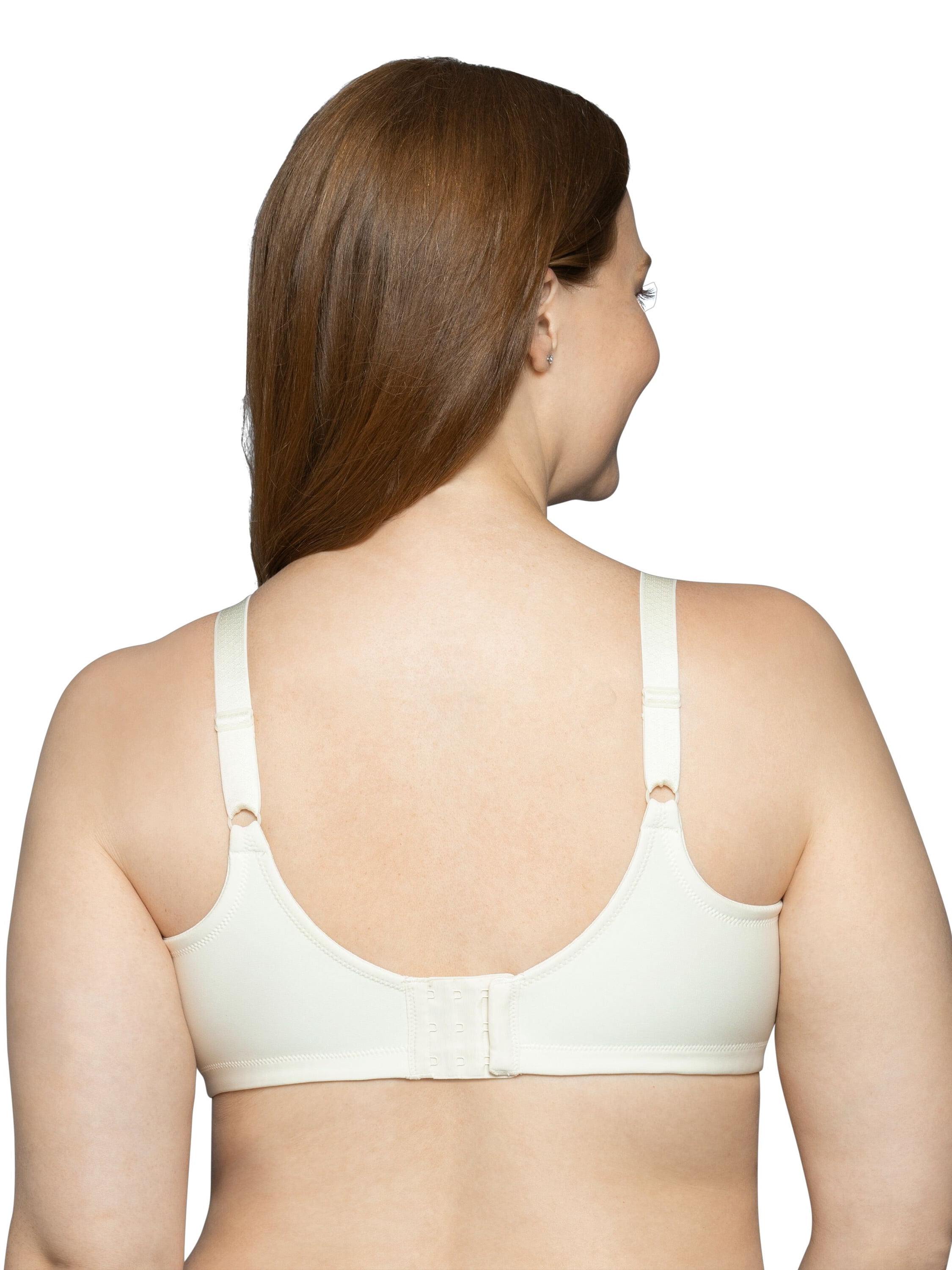 Vanity Fair Lingerie Women's Beauty Back Full Figure Smoothing Wireless Bra, Style 71380